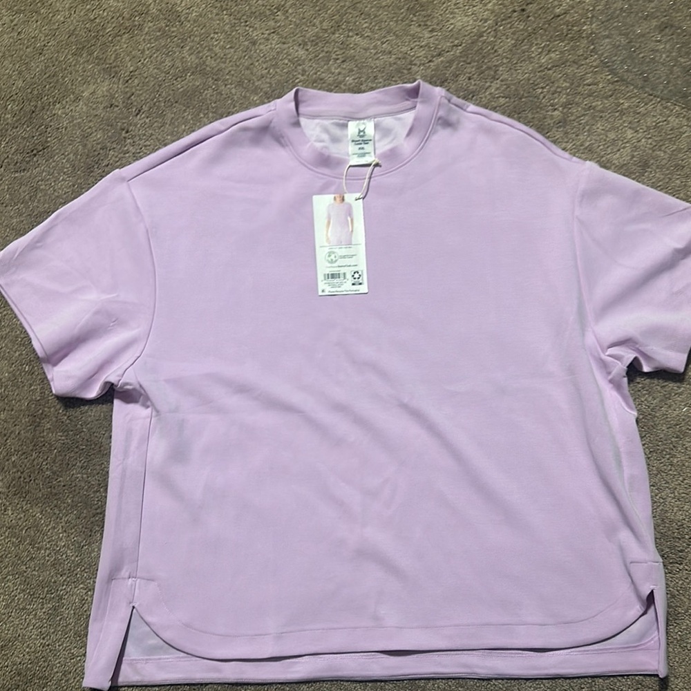 Lavender Short Sleeve Top